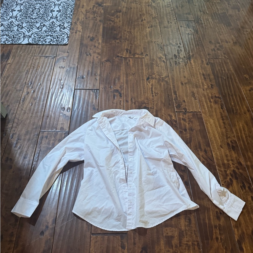 Classic White Button Down Shirt